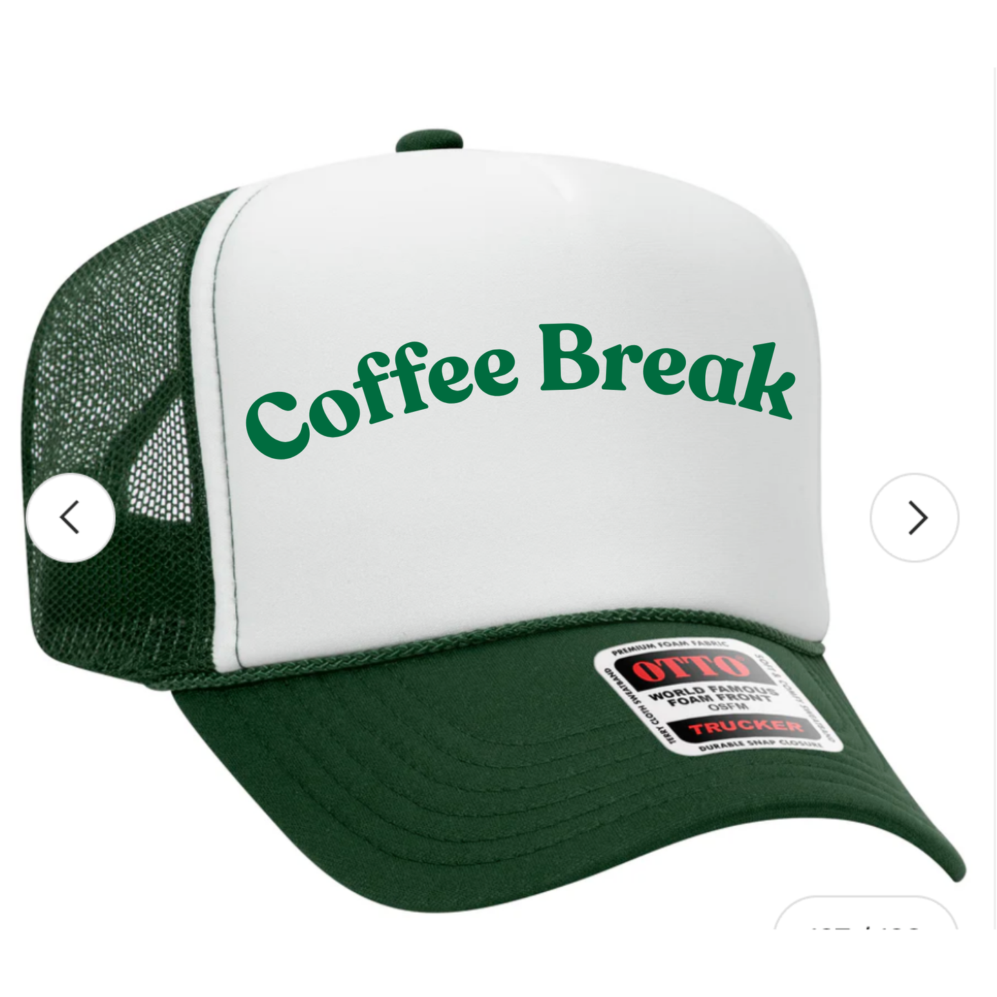 Customize An Otto Foam Trucker Hat-Embroidered