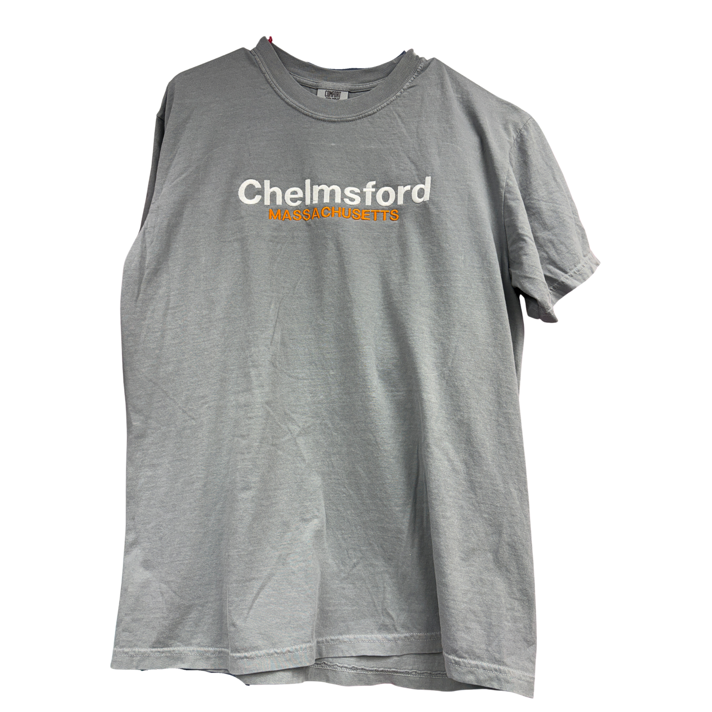 Chelmsford Massachusetts - Comfort Colors 1717 T-Shirt – Embroidery