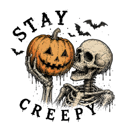 Stay Creepy- Gildan Softstyle 64000 /Comfort Colors 1717-T-Shirts-DTF