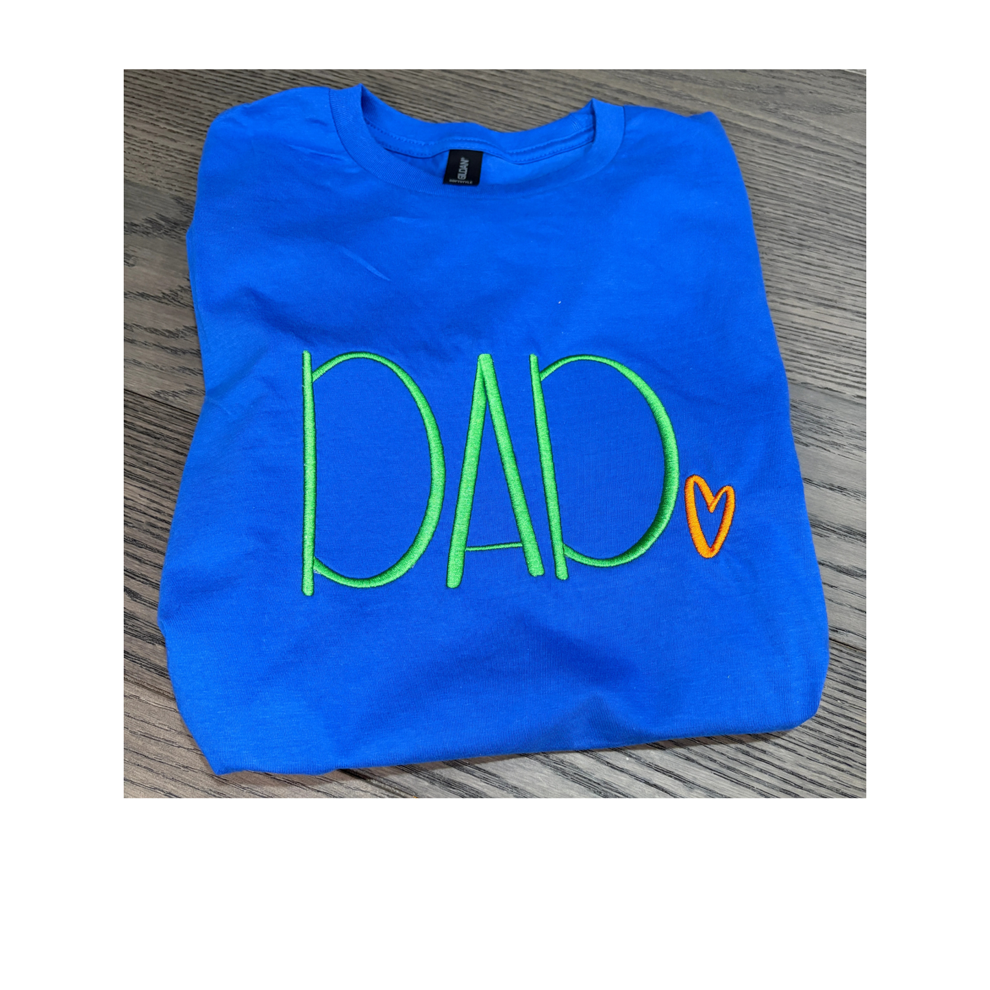 Dad - Comfort Colors 1717 T-Shirt – Embroidery