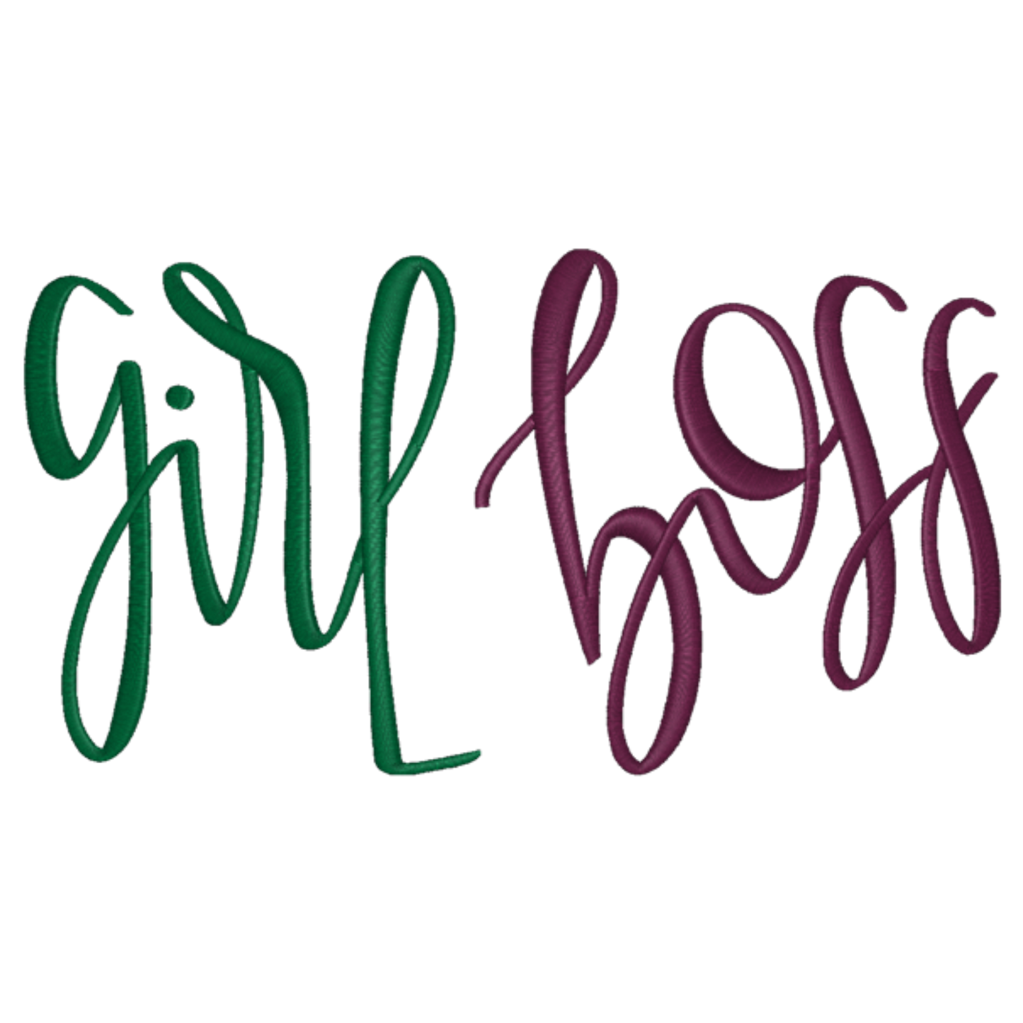 Girl Boss - Gildan SF000 Crew/Gildan SF500 Hoodie– Embroidery