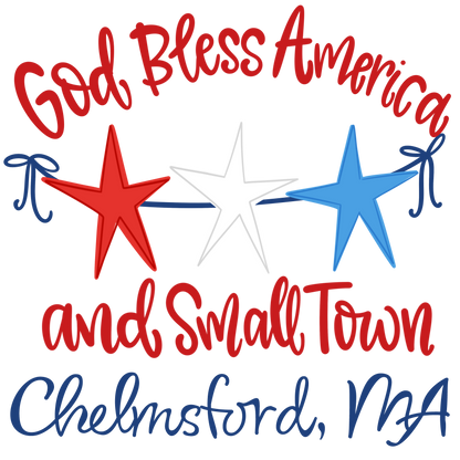 America and Small Town (Name) - Gildan Softstyle 64000 /Comfort Colors 1717-T-Shirts-DTF
