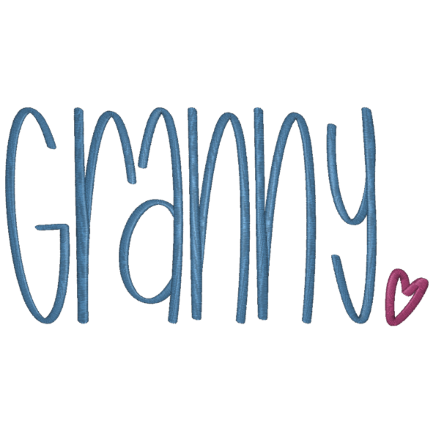 Grandma/Grams/Granny/Grammy/Gammy/Gammie - Gildan SF000 Crew/Gildan SF500 Hoodie– Embroidery