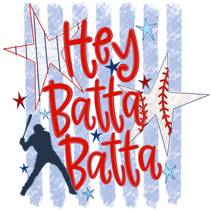 Hey Batta Batta Swing- Gildan Softstyle 64000 /Comfort Colors 1717-T-Shirts-DTF
