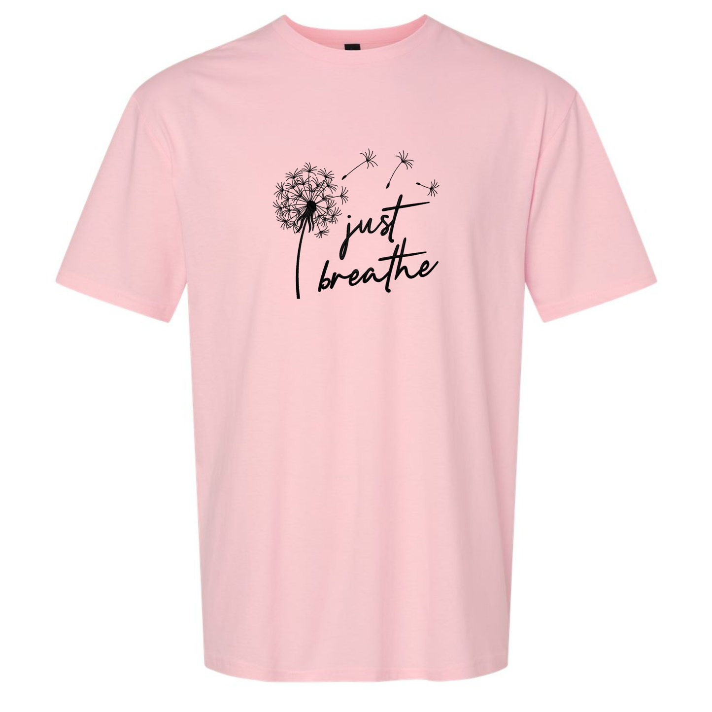 Just Breathe - Comfort Colors 1717 T-Shirt – Embroidery