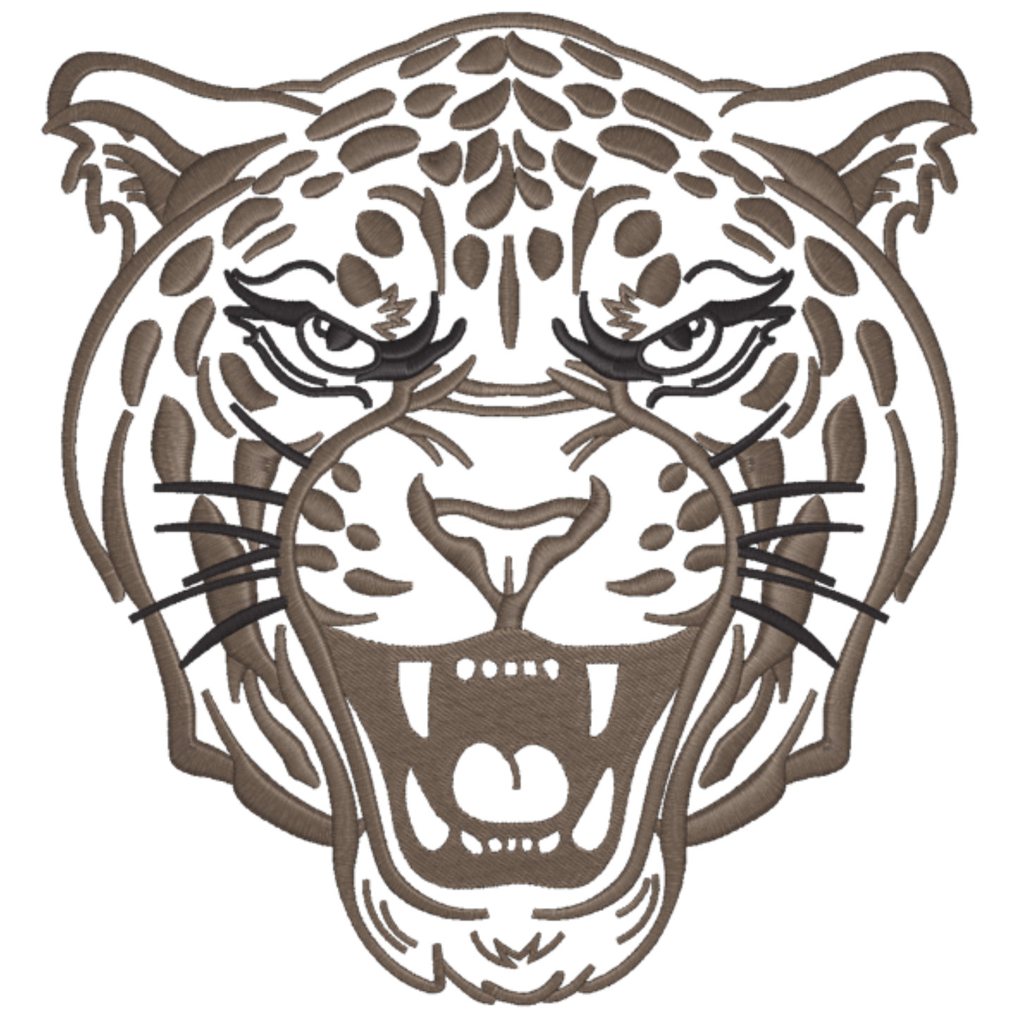 Leopard Graphic- Gildan SF000 Crew/Gildan SF500 Hoodie– Embroidery