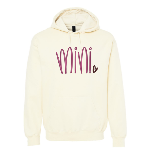 Mini - Gildan SF000 Crew/Gildan SF500 Hoodie– Embroidery