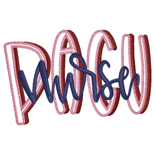 Embroidery design with the word 'Morse' in a decorative font on a white background