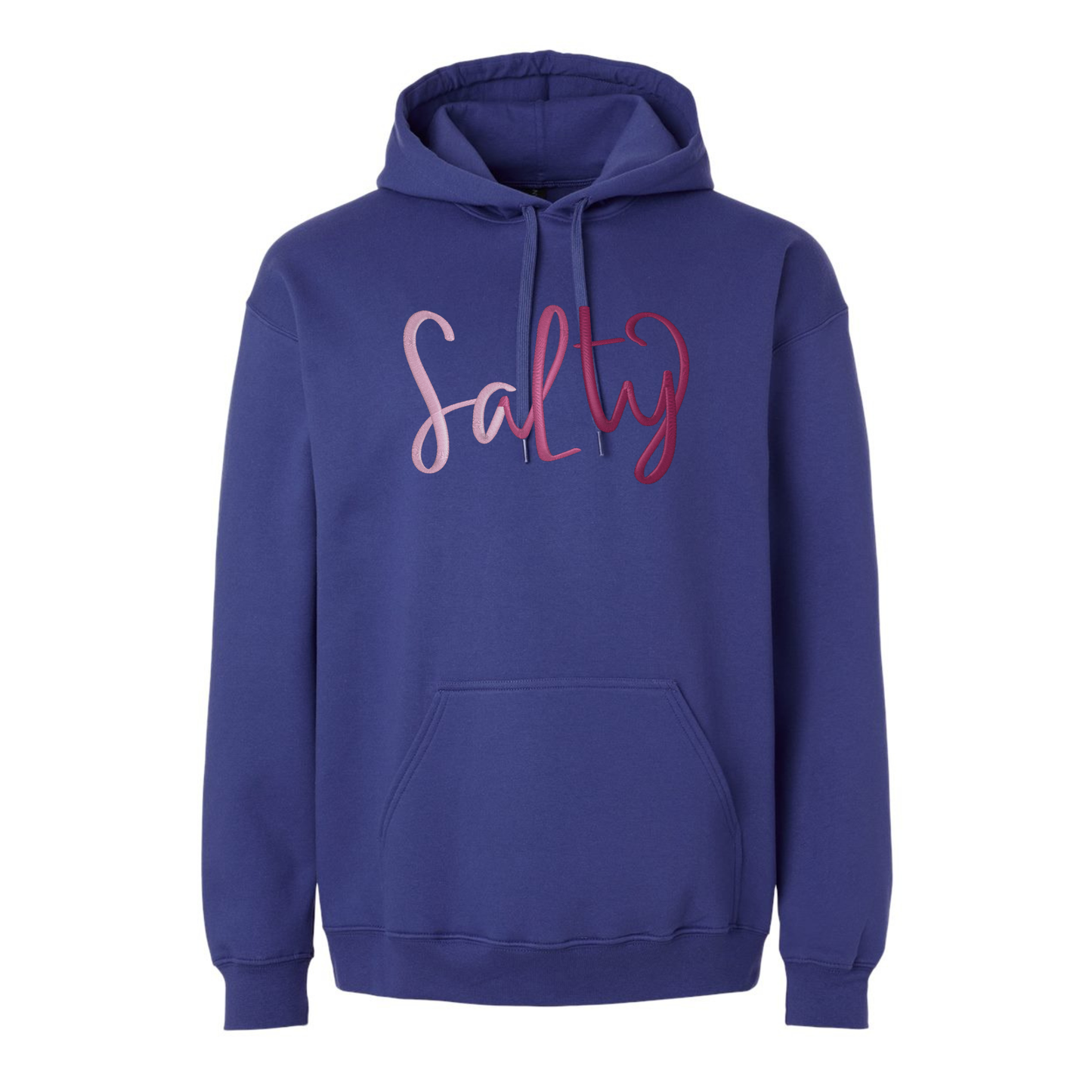 Salty/Salty Double - Gildan SF000 Crew/Gildan SF500 Hoodie– Embroidery