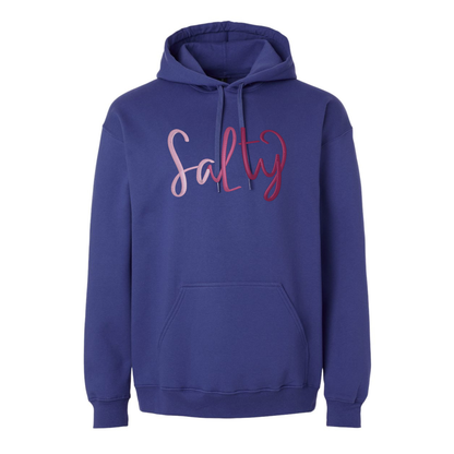 Salty/Salty Double - Gildan SF000 Crew/Gildan SF500 Hoodie– Embroidery