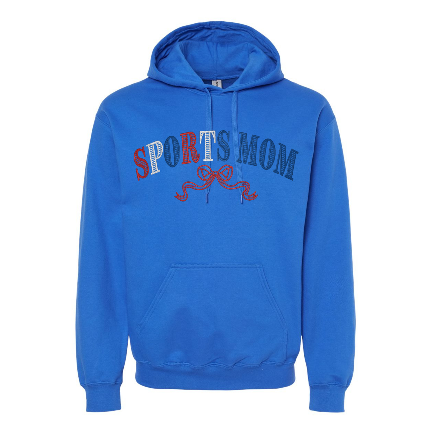 Sports Mom - Gildan SF000 Crew/Gildan SF500 Hoodie– Embroidery