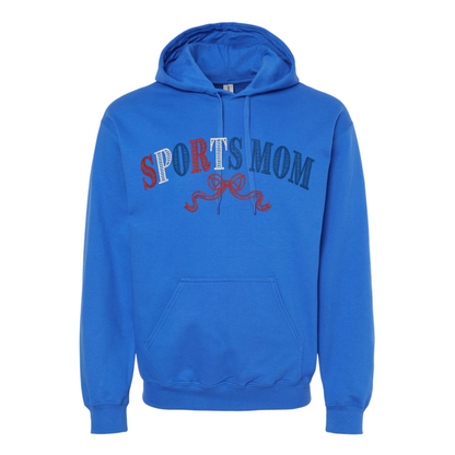 Sports Mom - Gildan SF000 Crew/Gildan SF500 Hoodie– Embroidery