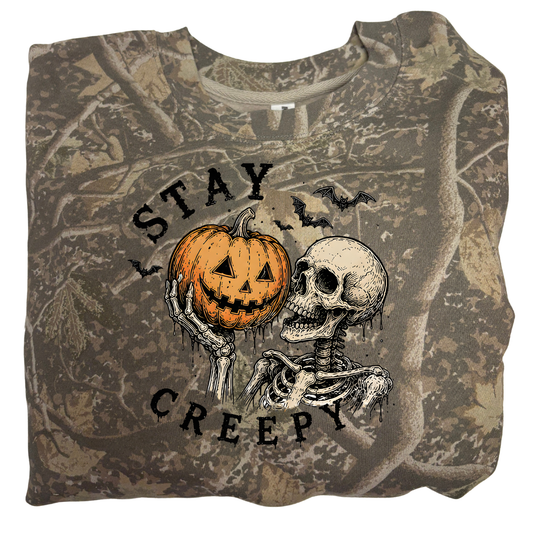 Stay Creepy- Gildan Softstyle 64000 /Comfort Colors 1717-T-Shirts-DTF