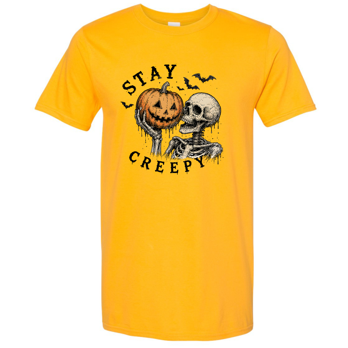 Stay Creepy- Gildan Softstyle 64000 /Comfort Colors 1717-T-Shirts-DTF