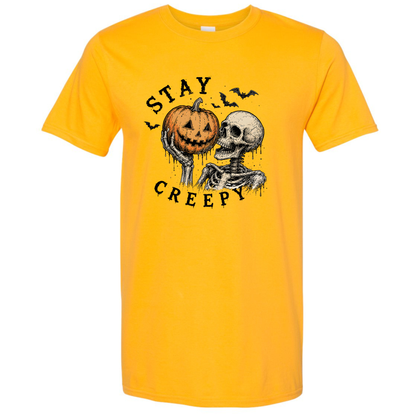 Stay Creepy- Gildan Softstyle 64000 /Comfort Colors 1717-T-Shirts-DTF