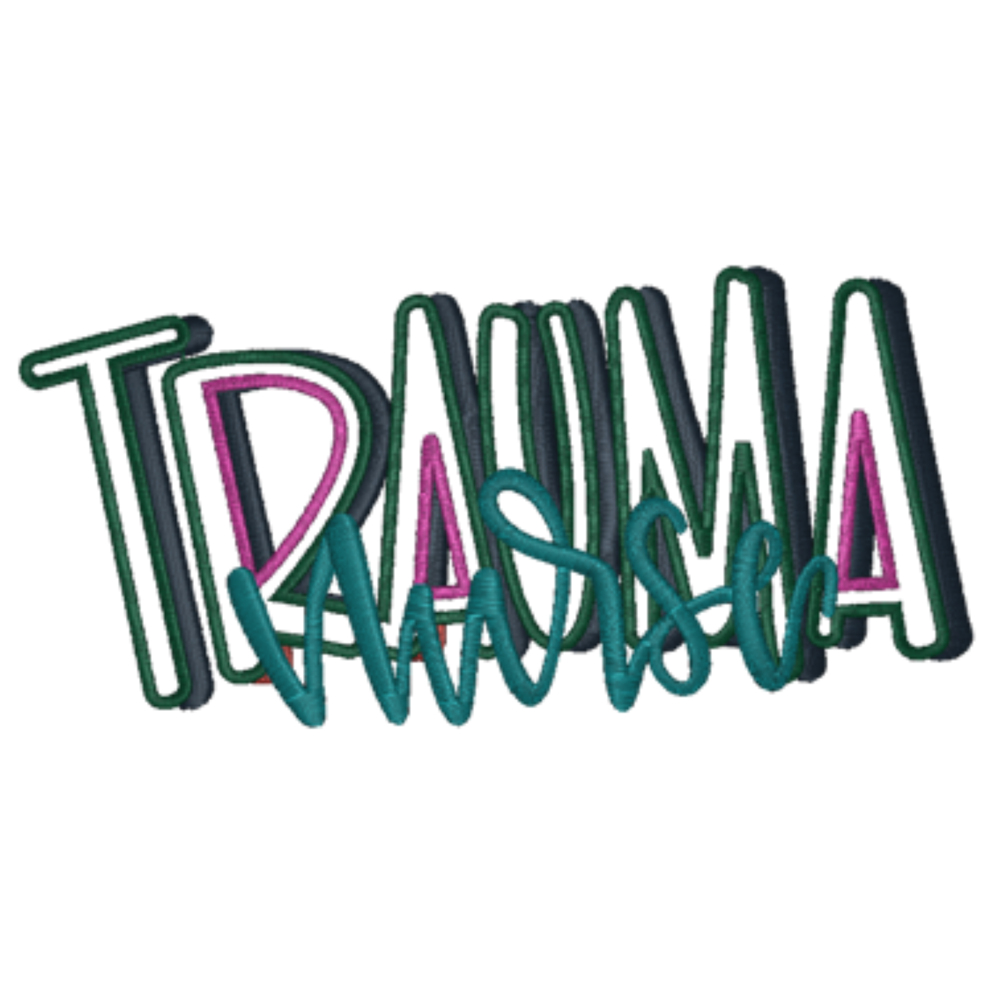 Embroidered Trauma Nurse